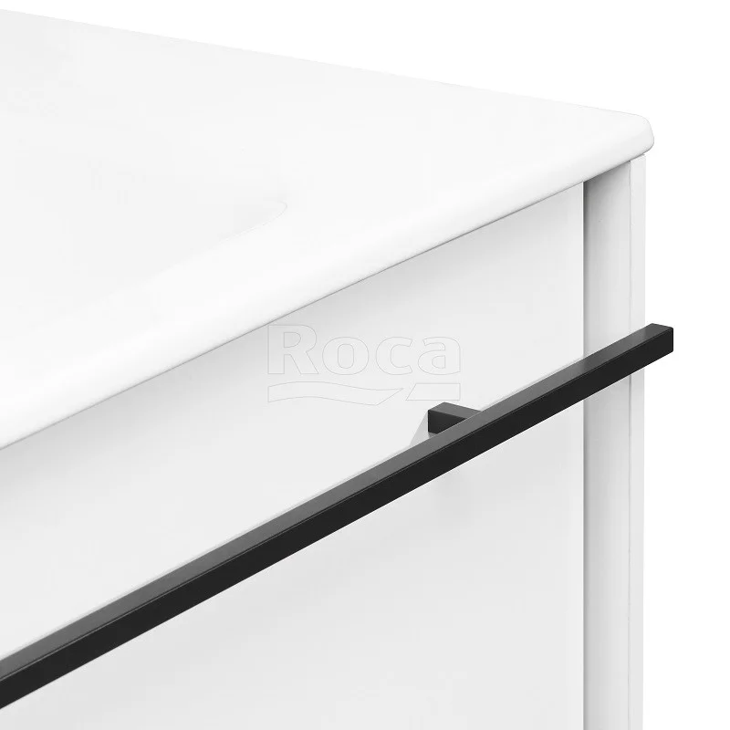 Приобрести тумба подвесная roca aneto с раковиной victoria unik 80 см, белый глянец