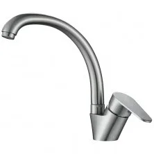 HAIBA Смеситель для кухни 245 мм, нержавеющая сталь HB-41801-2