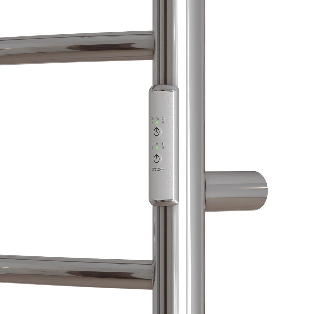 Приобрести полотенцесушитель электрический point 400х800 афина с полкой п5, хром pn04848p