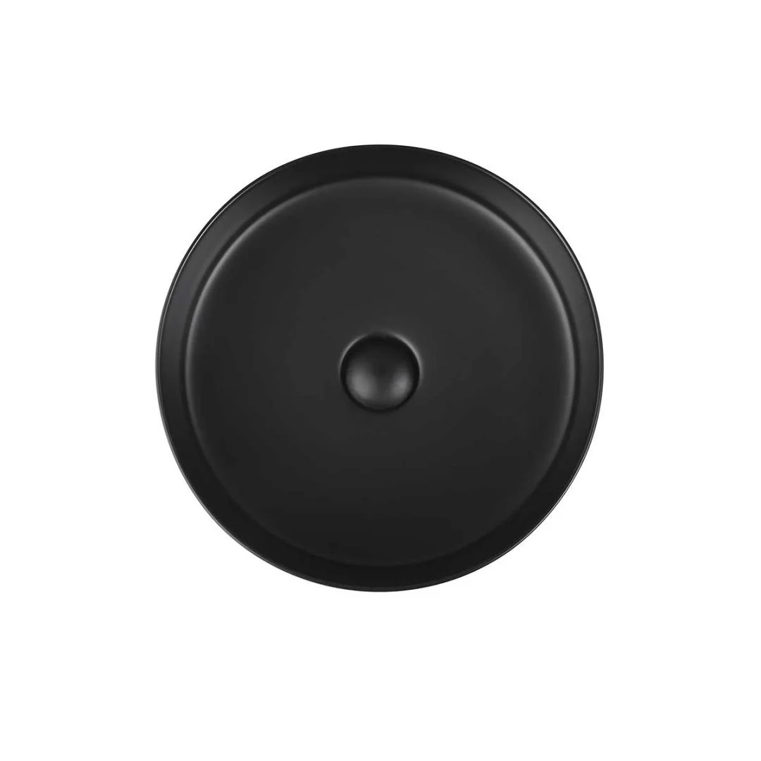 Приобрести vincea раковина накладная 40х40 см, черная матовая vbs-316mb