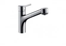 32841000 Talis S Смеситель для кухни, однорычажный, с выдвижным душем, ½’