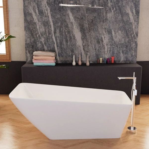 Приобрести frank акриловая ванна f6106 white,170х80 см, отдельностоящая