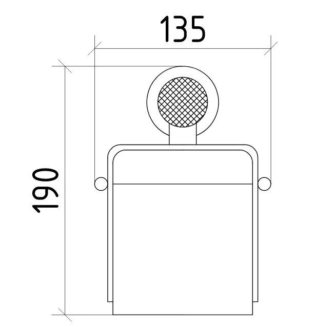 Приобрести boheme держатель туалетной бумаги royale cristal, бронза\белый 10921-br