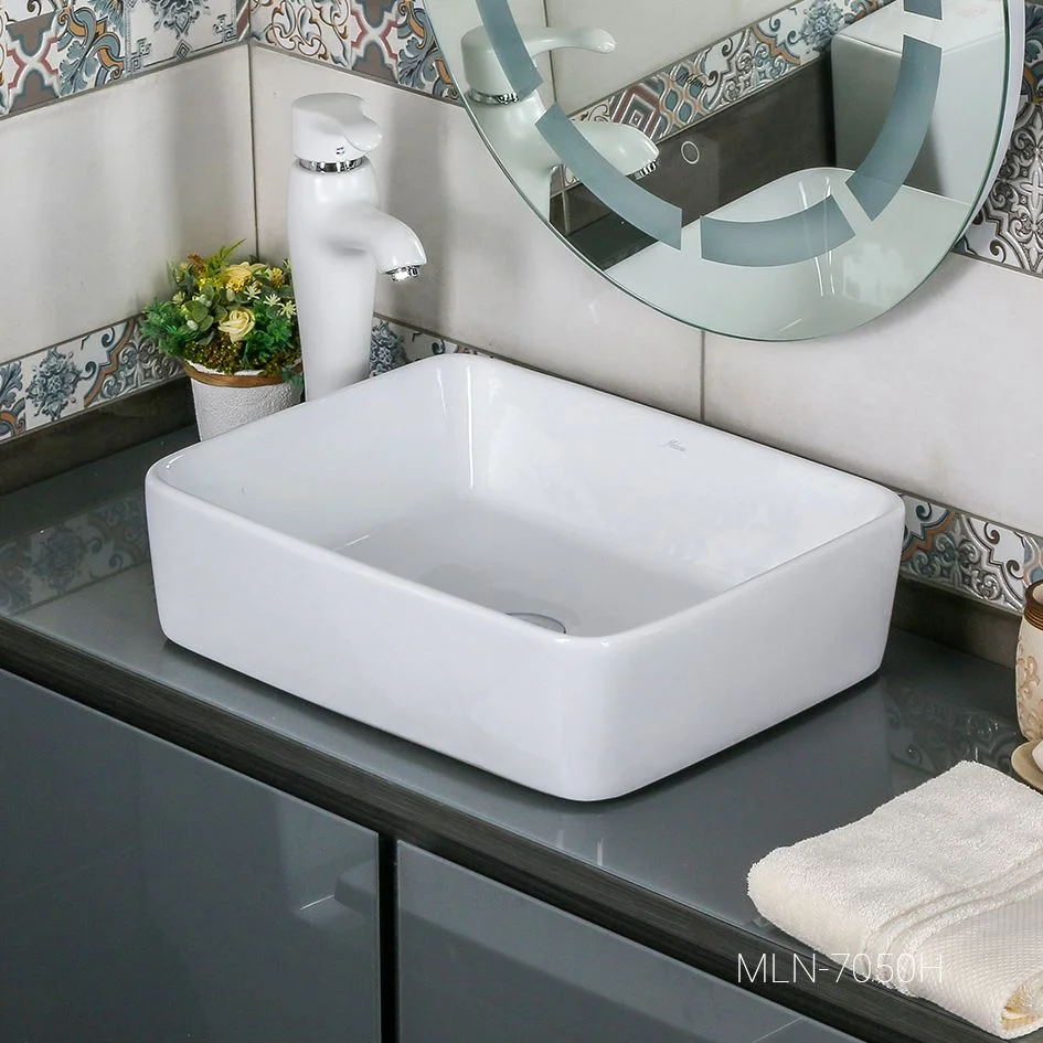 Приобрести jorno раковина накладная melana 48х38 см, белая melana-7050h