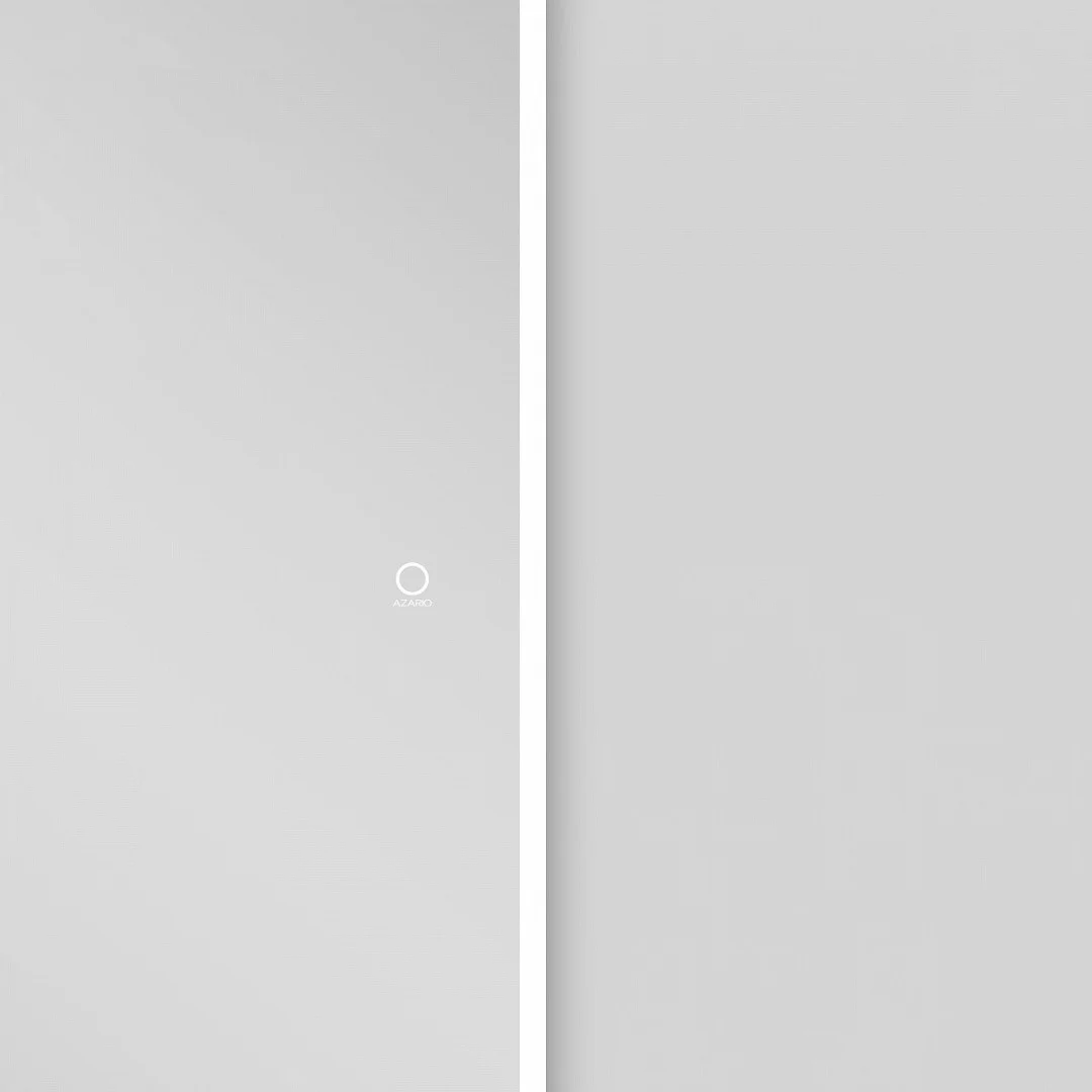 Приобрести azario зеркало 45х160 см, белый, сенсорный выключатель, диммер, az-z-110cs