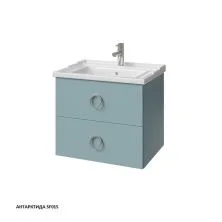 Caprigo Тумба с раковиной BRIGHTON 60 см, голубая, эмаль