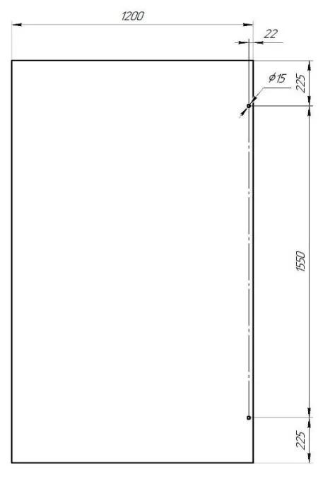 Приобрести душевое ограждение radomir walk-in 120 120х80-1200 см, хром/прозрачное/матовая