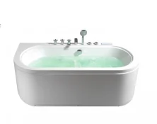Frank Гидромассажная ванна F160 170х80 см, пристенная, овальная, белая