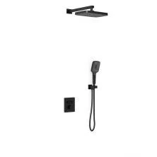 Vincea Встраиваемая душевая система с термостатом, черная матовая VSFW-321MT1MB