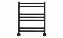 LEMARK Полотенцесушитель Atlantiss П7 500x600 мм водяной, черный LM32607RBL