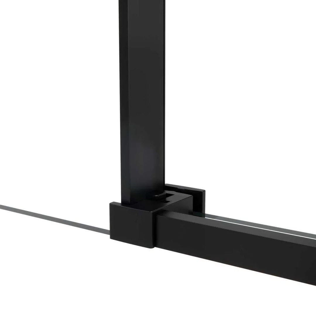 Приобрести vincea душевое ограждение slim soft 100х100 см, прозрачное, черное vsr-1ss1010clb