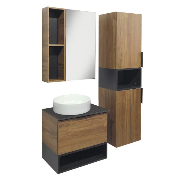 Приобрести сomforty зеркало-шкаф "штутгарт-60" дуб тёмно-коричневый