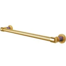 Boheme Полотенцедержатель Murano 60 см, золото\фиолетовный 10902-V-G