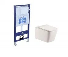Комплект унитаз с инсталляцией SET Aquatek Либра