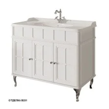 Caprigo Тумба с раковиной напольная Borgo 100 см, белая 33424-B231