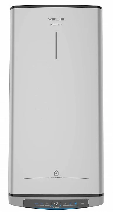 Приобрести ariston электрический водонагреватель velis lux inox pw abse wifi 50 универсальный монтаж