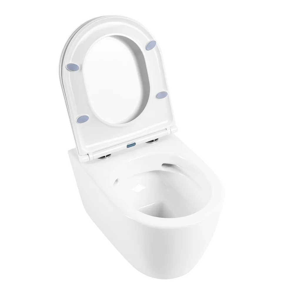 Приобрести belbagno унитаз безободковый подвесной marino с сиденьем дюропласт, микролифт, белый bb105chr/bb870sc