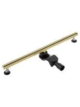 Душевой трап 90 см WONZON & WOGHAND, Брашированное золото (WW-65409M-BG)