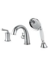 Смеситель на борт ванны WONZON & WOGHAND STEAM, Хром (WW-88659008-CR)