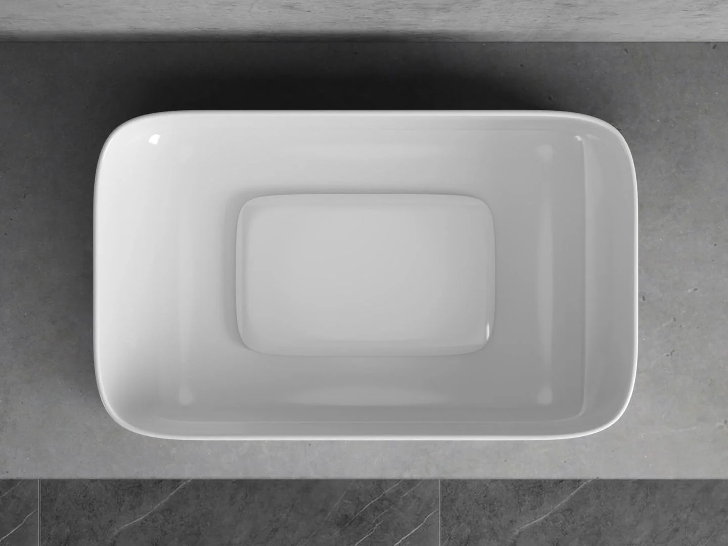 Приобрести hayzburg накладная раковина чаша 61х38 см, белая hb-0033-60