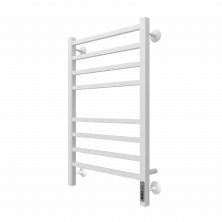 Полотенцесушитель 500х800 мм электрический Terminus Ватикан П8, КС 9003, белый матовый 4670078527530