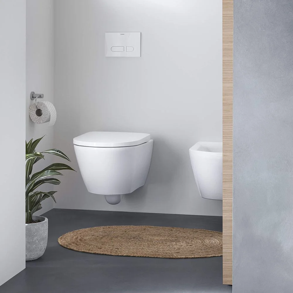 Приобрести duravit подвесной унитаз d-neo, с сиденьем, белый 45770900a1