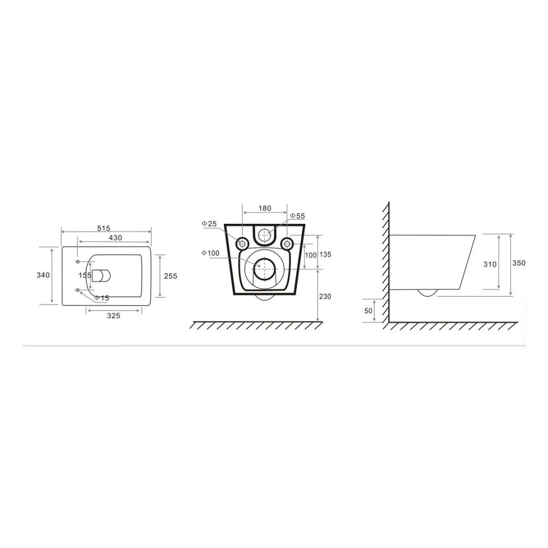 Приобрести tece инсталляция с подвесным унитазом 3в1 spring s, k401103wcs