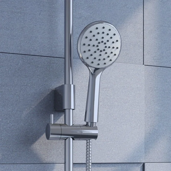 Приобрести iddis душевая система chip, квадратная d-200мм, хром chisb1fi06