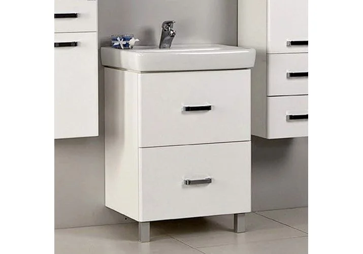 Приобрести тумба напольная с раковиной акватон америна 70н см 1a169301am010, 1wh302083, белый