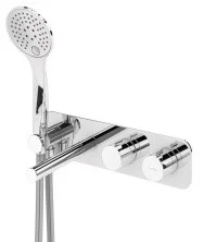 CEZARES Смеситель для ванны и душа, встраиваемый, термостат CZR-B-VDM1-T-01