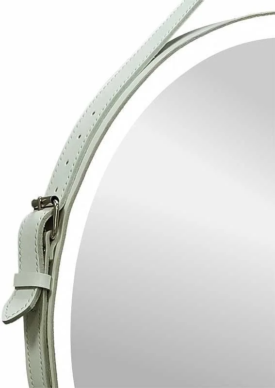 Приобрести continent зеркало с подсветкой millenium white 80х80см, сенсорный включатель, белое
