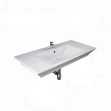 Раковина-столешница RAK Ceramics Opulence 100x49 см OP101AWHA/KRAK22007W