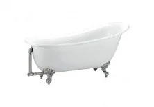 Ванна акриловая отдельностоящая BelBagno 150х80 см, BB06-1550