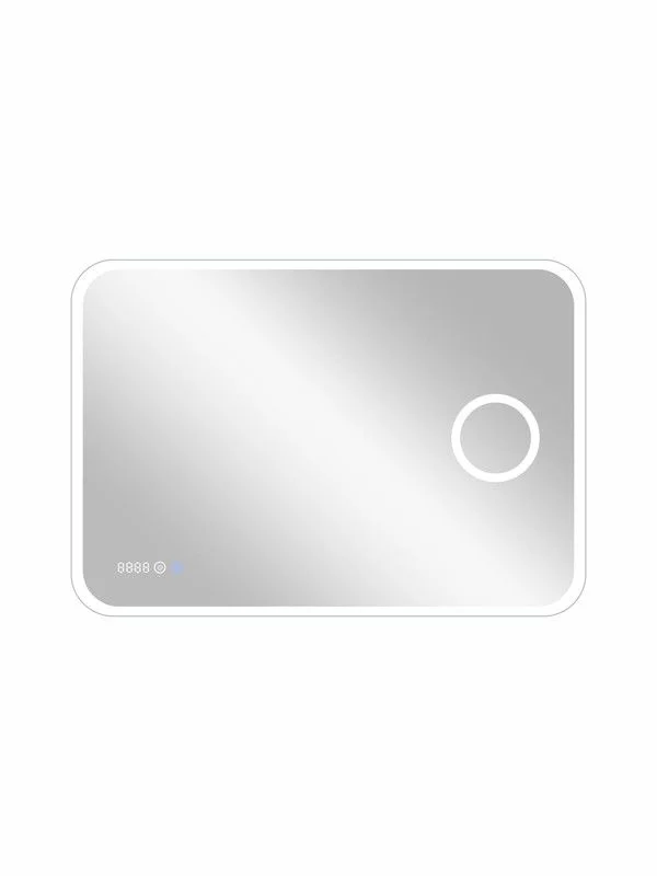 Приобрести continent зеркало с подсветкой bliss 90х70 см, сенсорный включатель, белое