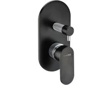 WasserKraft Смеситель для душа Elbe 7441, матовый черный