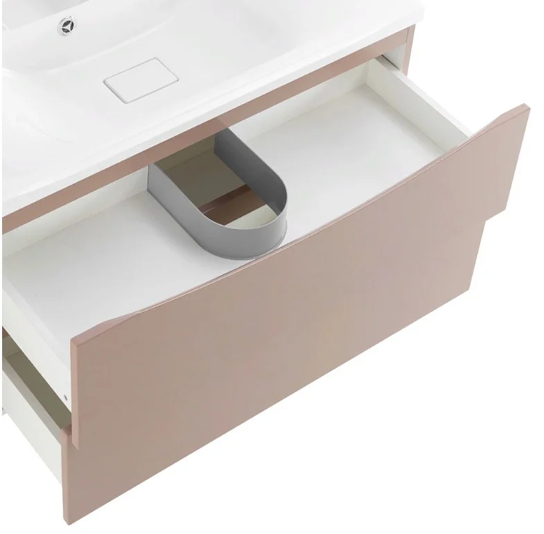 Приобрести тумба подвесная с раковиной belbagno marino-900-2c-so-cl-p 90 см, cappuccino lucido