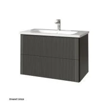 Caprigo Тумба с раковиной MODO Prima 80 см, графит 35412 5