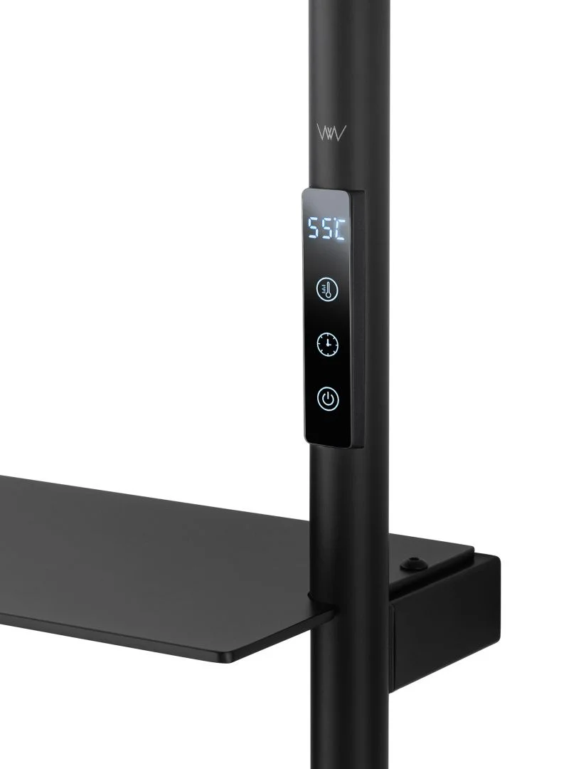 Приобрести полотенцесушитель электрический wonzon & woghand düsseldorf, черный матовый (ww-a203-mb)