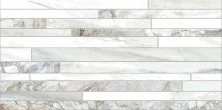Плитка настенная Alma Ceramica Mercury 249x500 рельефная, серая TWU09MRC017