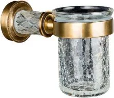 Boheme Стакан для зубных щеток Murano, бронза\кристаллы 10903-CRST-BR