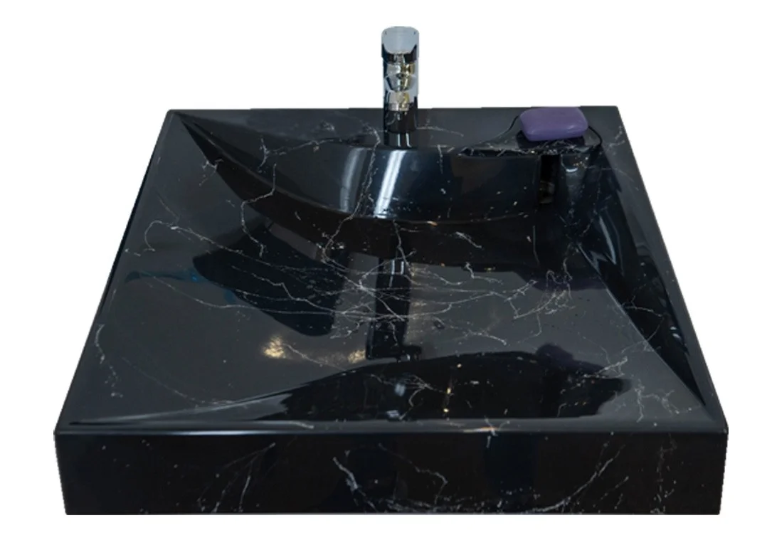 Приобрести azario раковина над стиральной машиной gratsiy 59,7х59,8, черная cs00079879