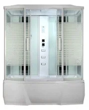 Loranto Гидробокс CS 78-4 170x85x215 см белая дверь раздвижная