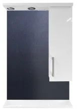 Loranto Зеркало-шкаф Модерн 60х82 см правостороннее, (CS00046070)