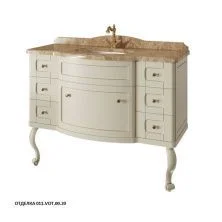 Caprigo Тумба с раковиной IMPERIO 120 см, кремовая, эмаль