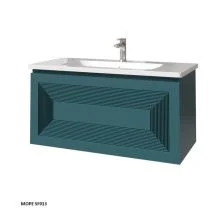 Caprigo Тумба с раковиной MODO Quarta 100 см, море