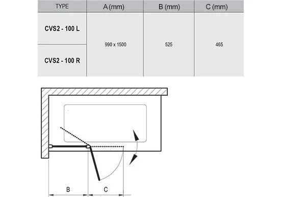 Приобрести ravak шторка для ванны chrome cvs2 100 см 7qra0u00z1 r сатин/прозрачное