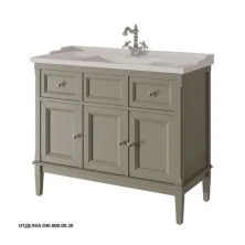 Caprigo Тумба с раковиной JARDIN 100 см, бежевая, эмаль