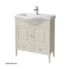 Caprigo Тумба с раковиной GENOVA 80 см, кремовая 34412 3