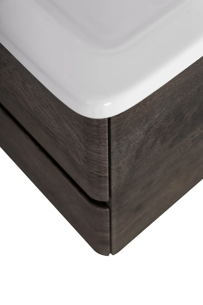 Приобрести belbagno тумба с раковиной albano-cer 50 см, подвесная rovere nature grigio, белая раковина
