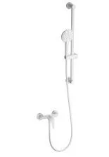 Смеситель для душа с гарнитуром WONZON & WOGHAND, Белый матовый (WW-4570-MW)